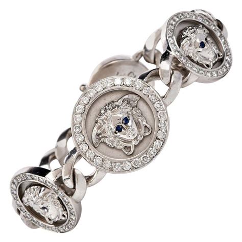 versace diamond bracelet|Versace bracelet sale.